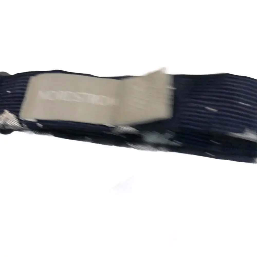 NORDSTROM Big Boy's‎ Navy Blue Polar Bear Bow Tie NWT Silk Adjustable